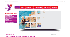 Desktop Screenshot of beatriceymca.org